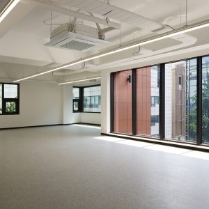 강남구 논현동 P-Building 임대공간 내부 — 숨21건축사사무소